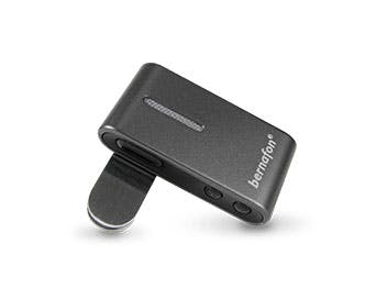 A SoundClip-A accessory for Bernafon hearing aids.